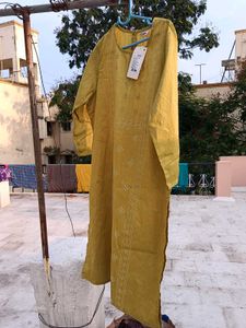 Olive Greendual Shade Kurti