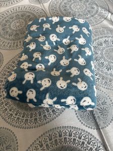 Cute Bunny Print Kids Blanket