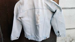 Distressed Denim Jacket