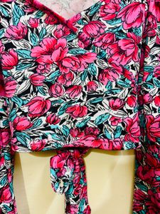 Women Multicolour Full Sleeves Top