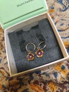 92.5 GIVA Rose Gold Drop Hoops