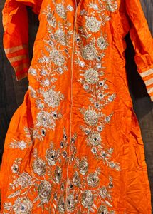 Orange Beautiful Kameez
