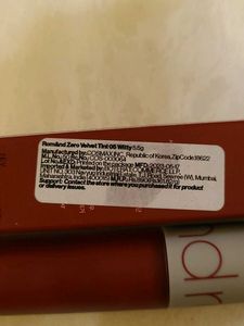 Rom&amp;nd Zero Velvet Tint