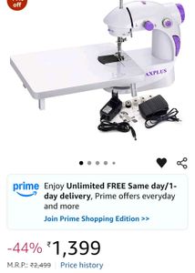 Mini sewing machine with Table Set