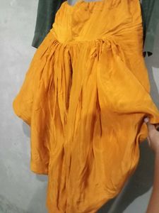 Silk Yellow Salwar