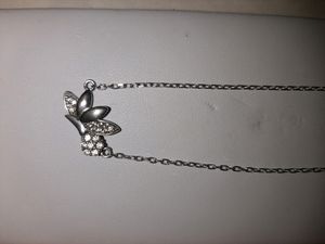 Pure Silver Butterfly Necklace
