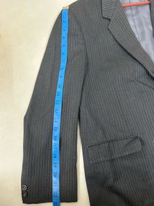 stripe blazer