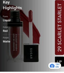 New Red Sugar Lipstick