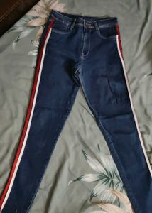 High Rise Pencil Jeans