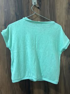 Lite Green Tshirt With text