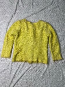 Yellow Cherry Cardigan