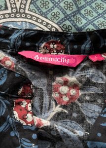Printed corset kurti