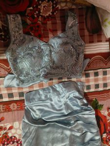 Sequin Lehenga Choli Set