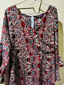 Women knee length dress - 3XL