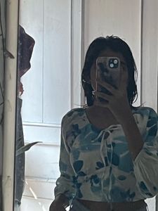 Zara Floral Print Crop Top