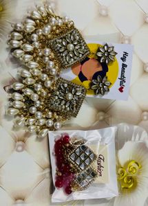 Statement Earrings 2 Pair Earring