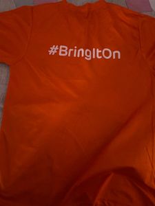 Orange Graphic T-Shirt