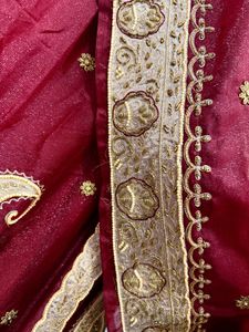 Wedding Heavy Bridal Lehnga - Maroon Color