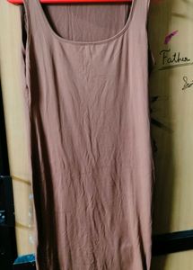 Bodycon Dress With Overcoat