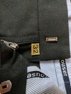 Sharp Black Formal Trousers For Men
