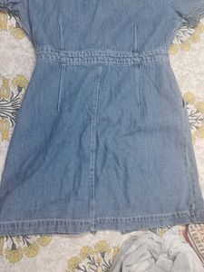 Vintage Denim Mini Dress