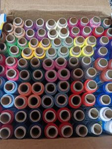 Colorful Thread Spools
