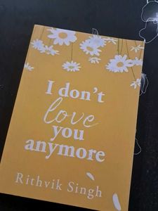 I Don't Love You Anymore Book