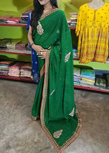 New Chiffon Saree