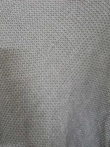 Stylish Grey Knit Poncho