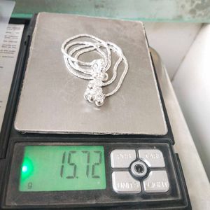 Pure Silver Chain Anklets पायल 1जोडि  For Women