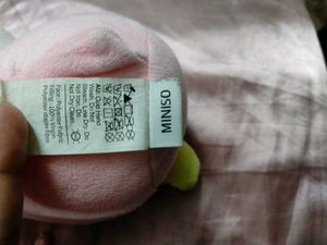 cute pink penguin plushie