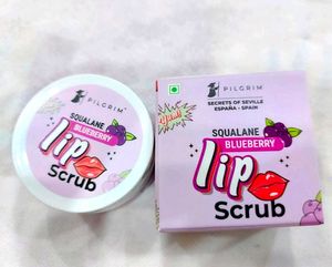 Pilgrim Squalane Blueberry Lip Scrub