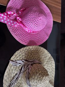 Ribbon Beach Or Summer Hats For Women