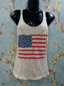 Women American Flag Tank