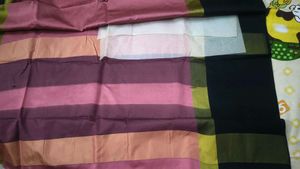 Elegant Pink &amp; Black Saree 2 Combo