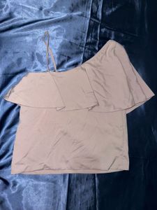 off shoulder top &amp; mini skirt