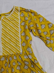 Cotton Short Printed Kurti