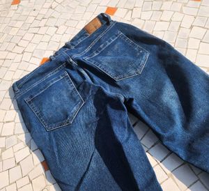 Dark Blue Denim Jeans Mens