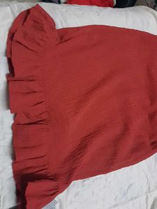 Chic Red Midi Dress