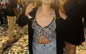 Y2K Floral Halter Top