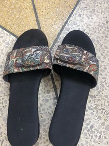 Paisley Print Slides