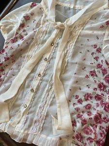 Floral Sheer Top