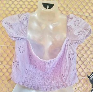 🎁Buy 2 Get 1 Free🎁Floral Lace Crop Top