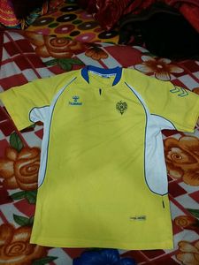 Hummel Yellow & Blue T-Shirt