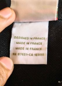 Lacoste Black Polo Shirt