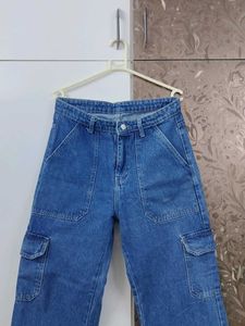 Blue Cargo Jeans