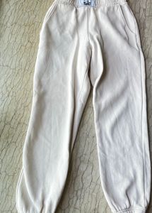 Beige Zara Sweat Pants