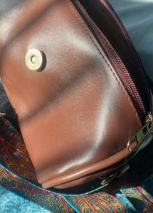 Have Glam Brown Crossbody Bag