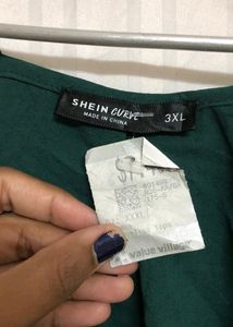 Shein Green Sleeveless Top