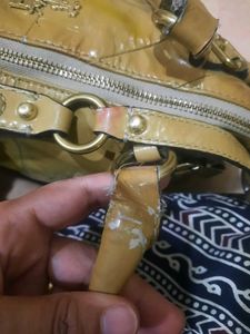 Coach Madison Patent Leather Satchel
